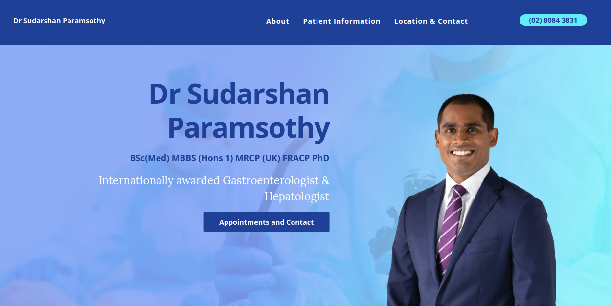 Dr Sudarshan Paramsothy | Sydney