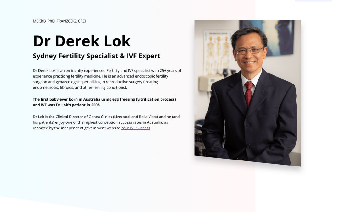 Dr Derek Lok