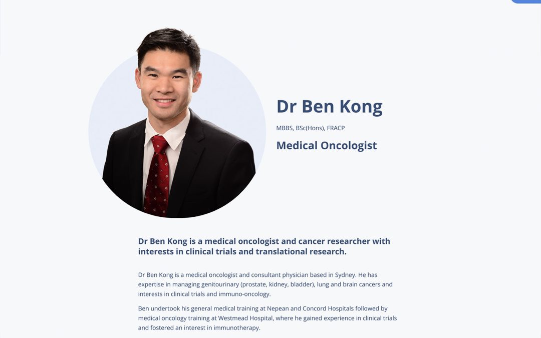 Dr Ben Kong