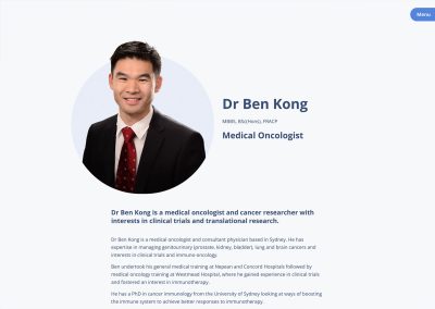 Dr Ben Kong