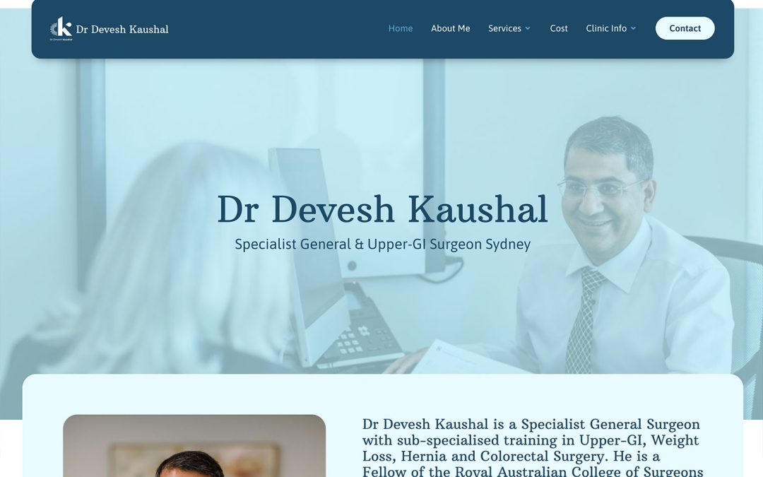 Dr Devesh Kaushal