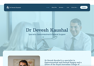 Dr Devesh Kaushal