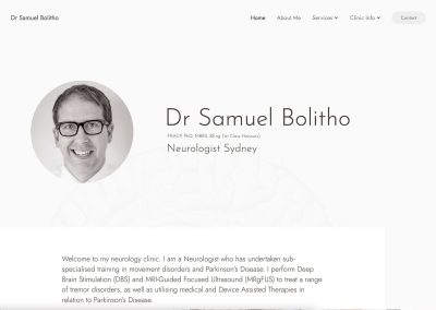 Dr Samuel Bolitho